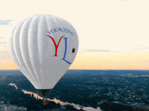 Hot Air Balloon Logo Stinger
